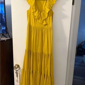 Kate Spade Vibrant Yellow Maxi Dress